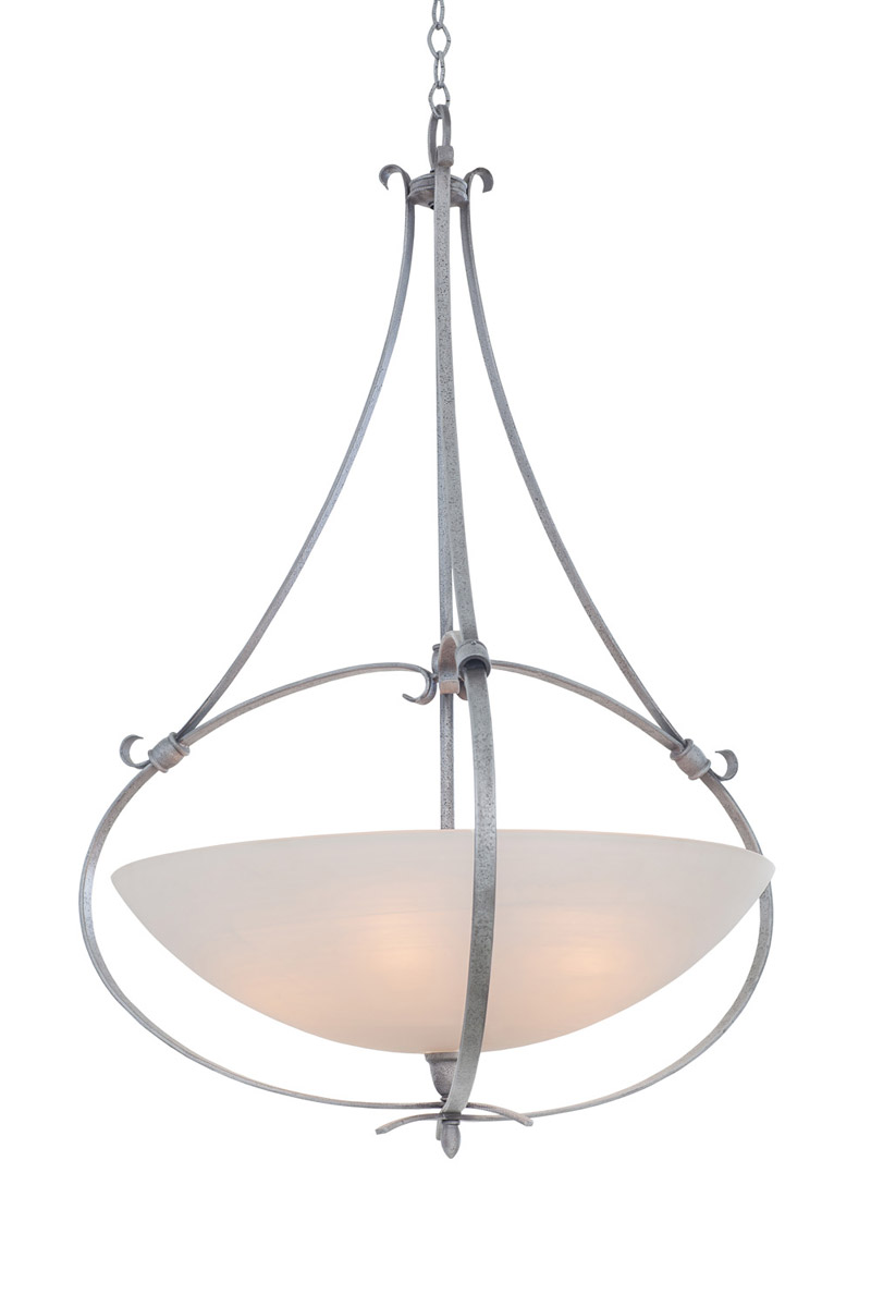 Kalco Lighting Mateo 5 Light Pendant in Flecked Iron 7240FI