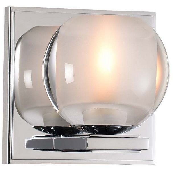 Corona LED 5 inch Chrome Bath Vanity Light Wall Light
