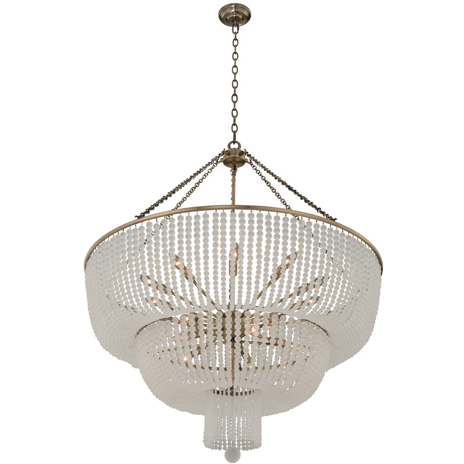 Kalco 511858BCG Esperanza 15 Light 39 inch Brushed Champagne Gold Pendant  Ceiling Light