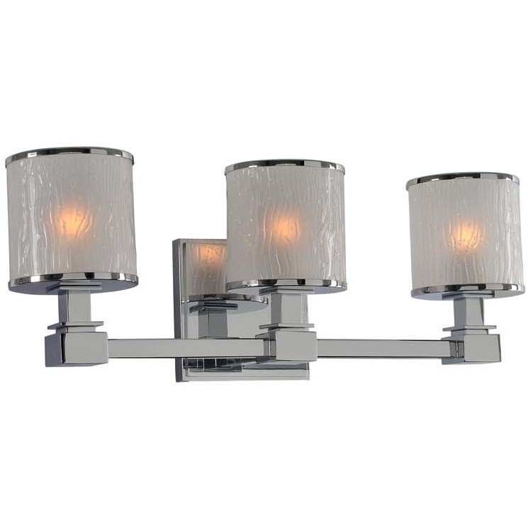 Destin LED 19 inch Chrome Bath Vanity Light Wall Light