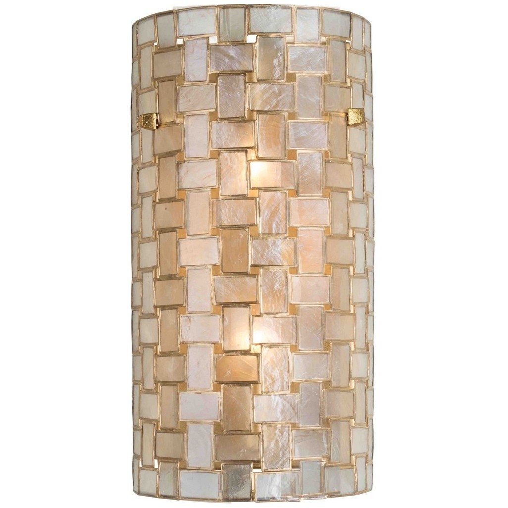 Roxy 2 Light 7 inch Oxidized Gold Leaf Wall Sconce Wall Light