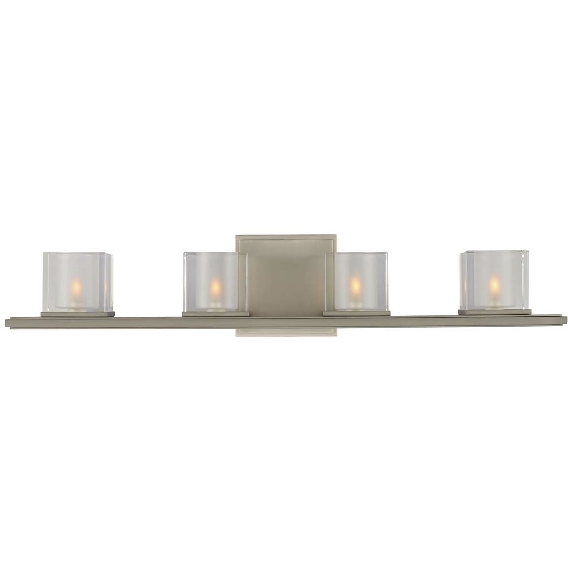 Kalco 306434SN Naples LED 26.5 inch Satin Nickel Bath Vanity Light Wall  Light, image size:1153x1153